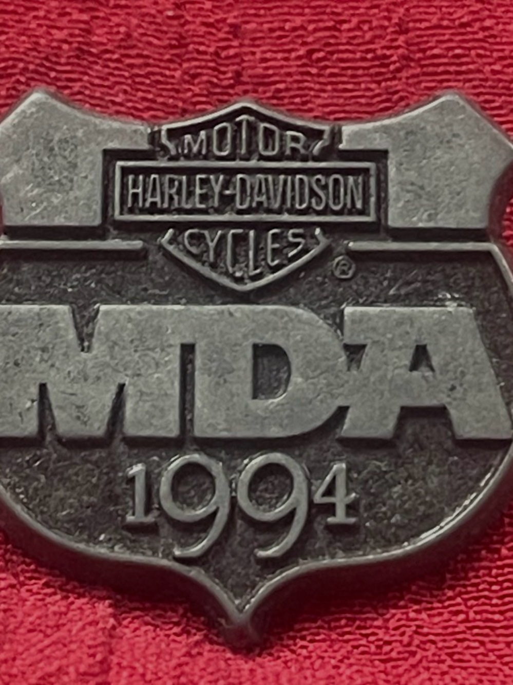 Vintage 1994 Harley-Davidson MDA Pin
